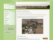 Tablet Screenshot of muelverstedt.net